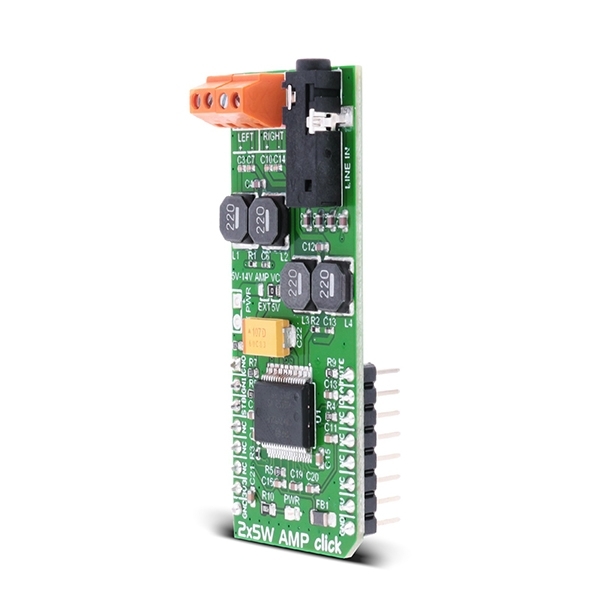 MIKROE 2x5W AMP Click