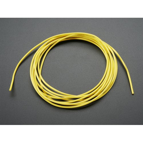 シリコンワイヤー（2m・26AWG・黄）