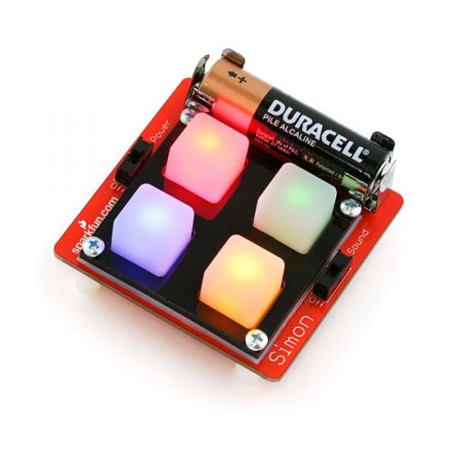 SparkFun サイモンゲーム(完成品)--販売終了