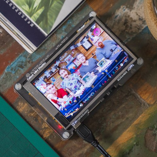HyperPixel - Raspberry Pi用 高精細3.5インチタッチスクリーンディスプレイ--販売終了