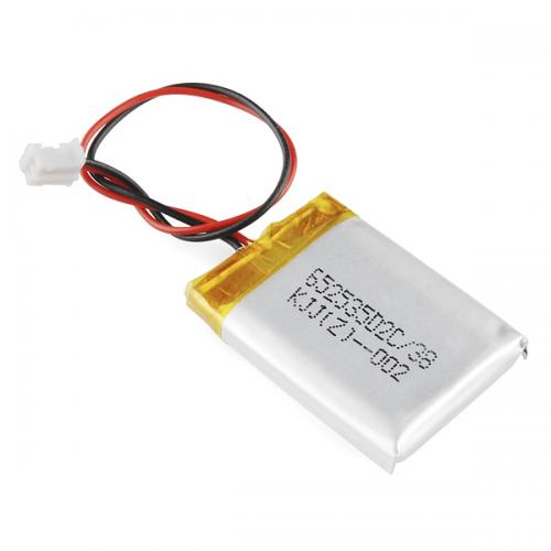 リチウムイオンポリマー電池400mAh--販売終了