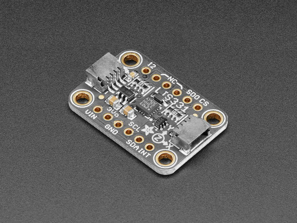 STEMMA QT/Qwiic互換 LIS331搭載 3軸加速度センサ