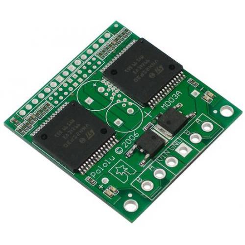 デュアルモータードライバVNH2SP30(最大14A、電流センサ内蔵)--販売終了