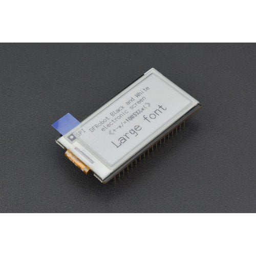 《お取り寄せ商品》FireBeetle Covers-ePaper Black&White Display Module--販売終了
