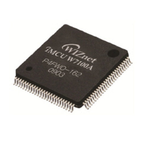 TCP/IPハードウェア処理チップ(8051マイコン搭載)「W7100A」--在庫限り