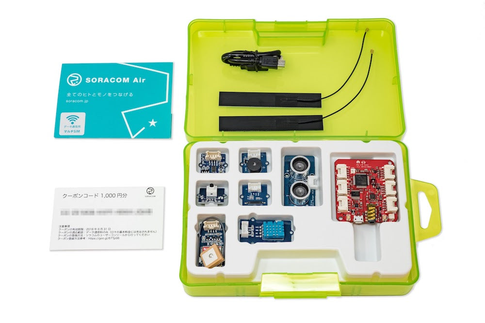 Grove IoT スターターキット for SORACOM (Wio LTE JP Version)--販売終了