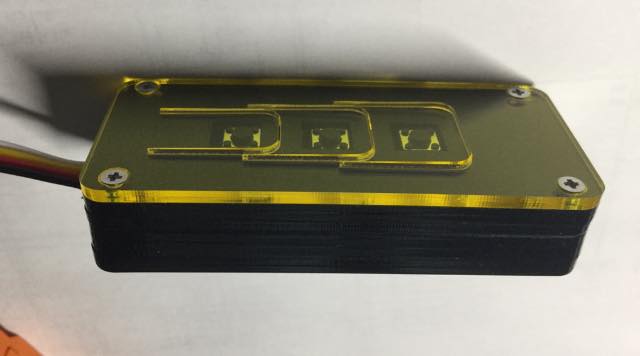 アクリル押しボタン3キーデバイス（GROVE端子用）