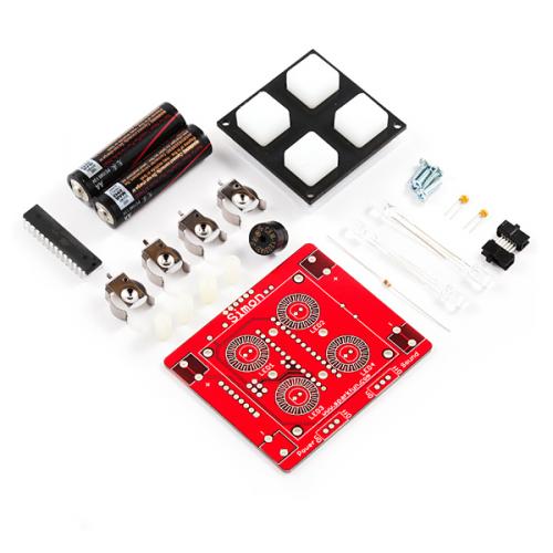 SparkFun Simon Gameキット(表面実装部品不使用)--販売終了