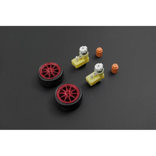《お取り寄せ商品》D65 wheel set - Red--販売終了