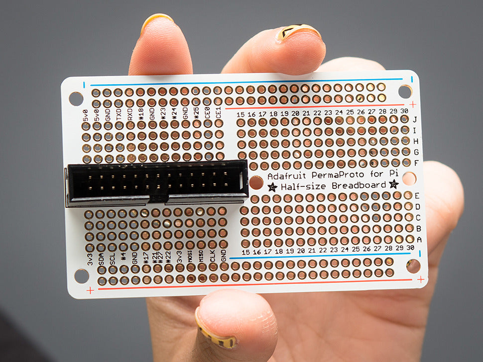 Adafruit Raspberry Pi用プロトタイプ基板キット(ハーフサイズ)--販売終了