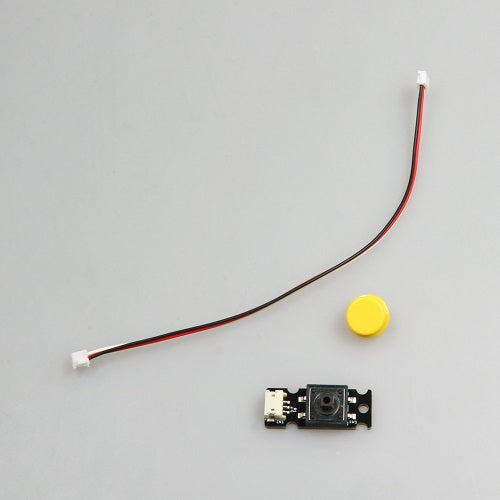 micro:bit用ボタン黄(コネクタータイプ)