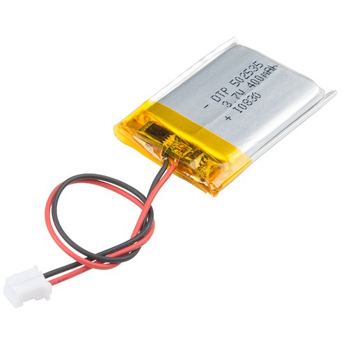 リチウムイオンポリマー電池400mAh--販売終了