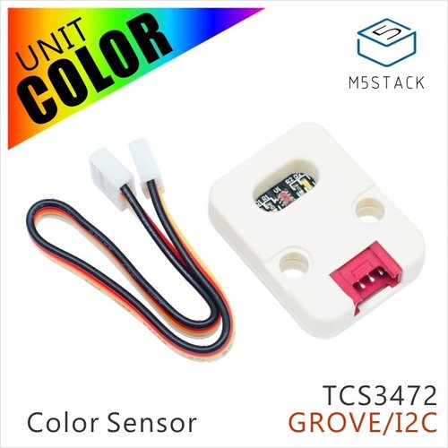 M5Stack用カラーセンサユニット [U009]