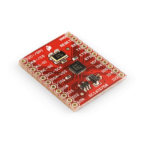 SC16IS750搭載I2C/SPI - シリアル変換モジュール--販売終了