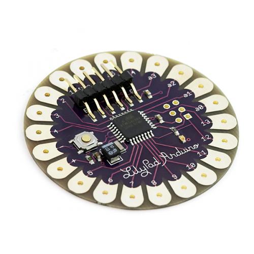 LilyPad Arduino(旧型、自動リセット有り)--販売終了
