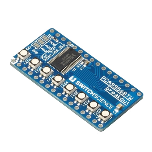 PCA9956BTW I2C 24ch 電流源型LEDドライバ基板