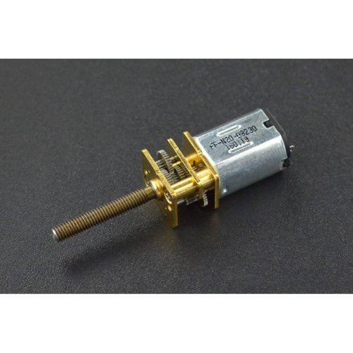《お取り寄せ商品》Micro Metal DC Geared Motor with Lead Screw (6V 98RPM M3*20)