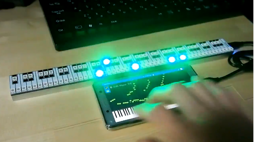 88 LED Piano Keyboard--販売終了
