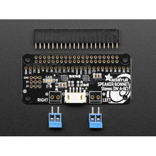 Raspberry Pi用 I2S 3W ステレオスピーカー拡張基板キット