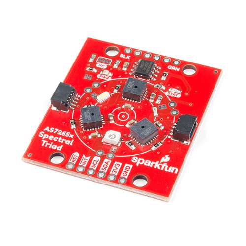 Qwiic - AS7265x搭載 トライアド分光センサモジュール