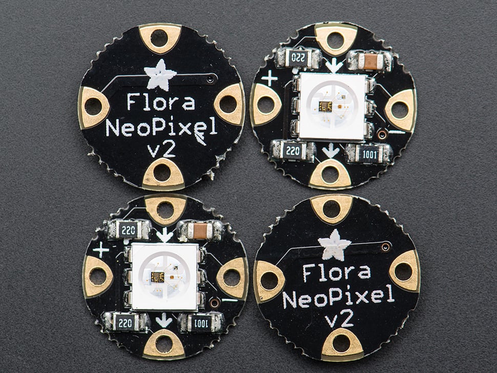 Flora RGB Smart Neo Pixel version 2(4個入りパック)