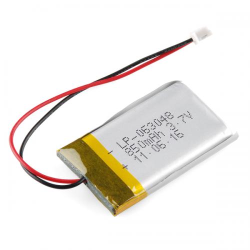 リチウムイオンポリマー電池850mAh--販売終了