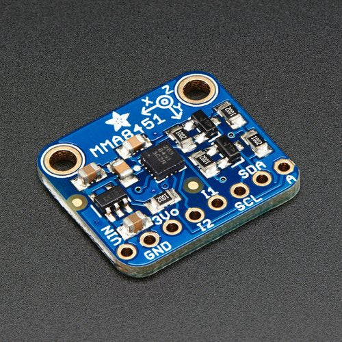 Adafruit MMA8451 三軸加速度センサ