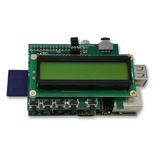 PIFACE CONTROL & DISPLAY I/O BOARD WITH LCD DISPLAY, FOR RPI
