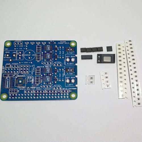 TDA1387 LR分離 シフトパラDAC for Raspberry Pi--販売終了
