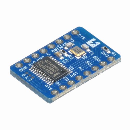 SC16IS750 シリアル-I2C ピッチ変換済みモジュール--販売終了