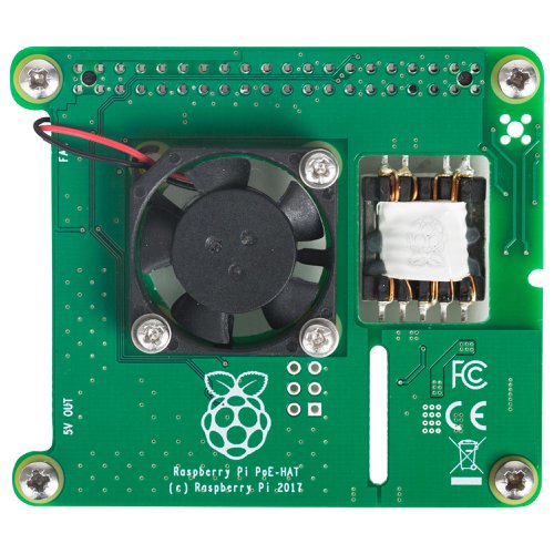 Raspberry Pi 3 Model B+用PoE HAT
