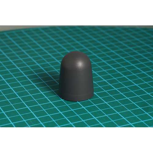 ニブルス・ドーム15(ダークグレー) ロータリーエンコーダー用つまみ--販売終了