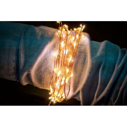 《お取り寄せ商品》Star Series LED Strand - 100 Warm White Pixels