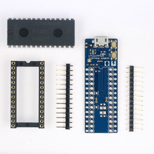 mbed LPC1114FN28 スルーホール部品未実装版--販売終了