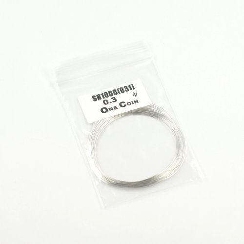OneCoin 鉛フリー糸はんだ 0.3mm --販売終了