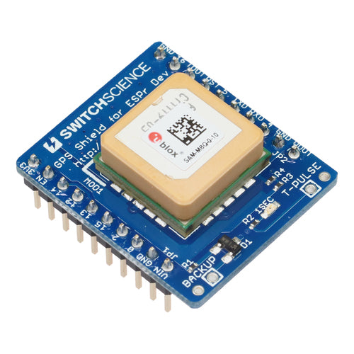 ESPr® Developer用GPSシールド SAM-M8Q搭載