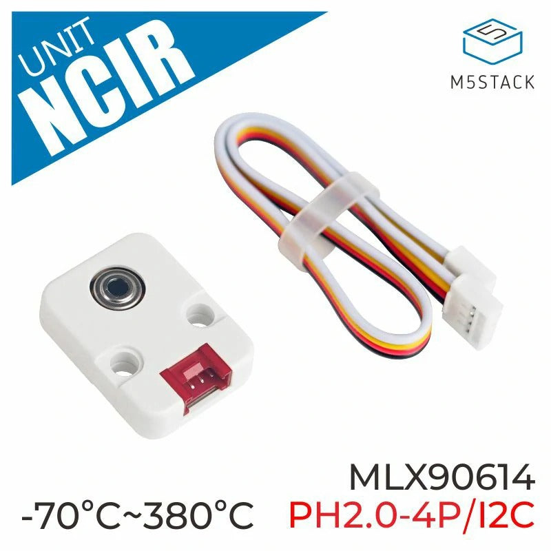M5Stack用非接触温度センサユニット [U028]