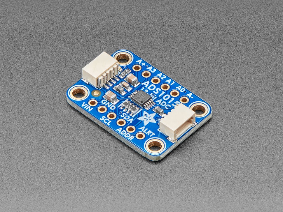 ADS1015搭載 12BitADC 4CH 可変ゲインアンプ付き