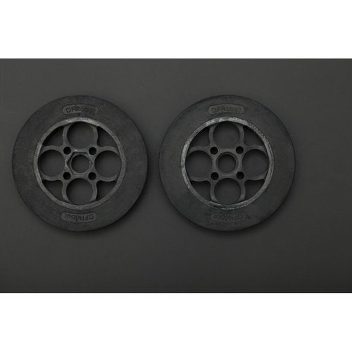 《お取り寄せ商品》Rubber Wheel 136×24mm (Pair)--販売終了