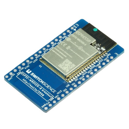 ESP32-WROVER-B ピッチ変換基板