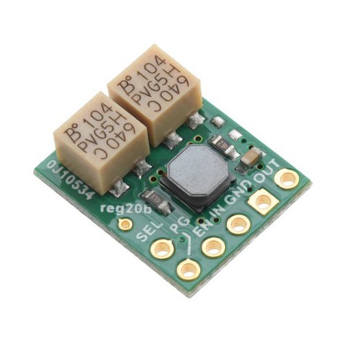 2.5～9V 可変ステップアップ/ステップダウン電圧レギュレータ（低電圧カット機能付き）