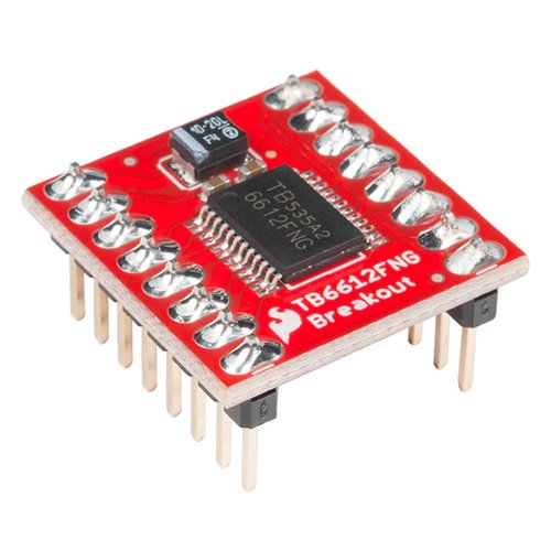 デュアル・モータードライバTB6612FNG(ピンヘッダ付き)--販売終了