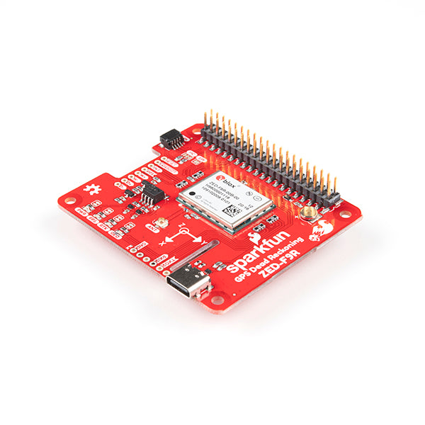 ZED-F9R搭載 GPS-RTK デッドレコニング pHAT--販売終了