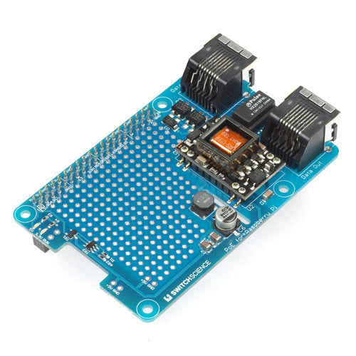 Raspberry Pi 3/4対応PoE基板 9W