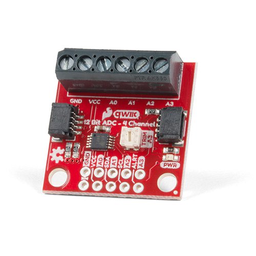 Qwiic - ADS1015搭載 12ビット ADC - 4チャンネル