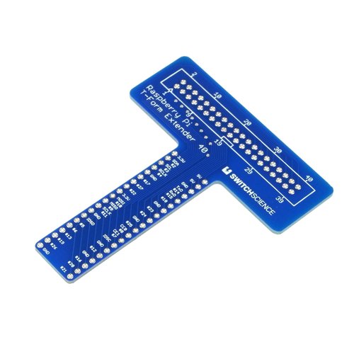 Raspberry Pi B+用T型I/O延長基板--販売終了