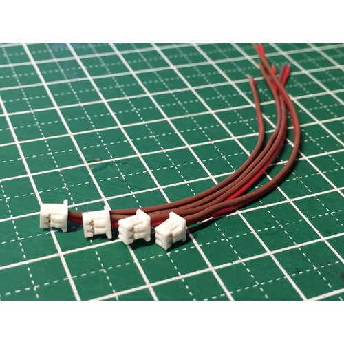 bCore用2ピンコネクタASSY 4本セット--販売終了