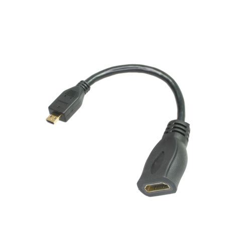 HDMI(オス)をMicro-HDMI(オス)に変換する短いケーブル(15cm)