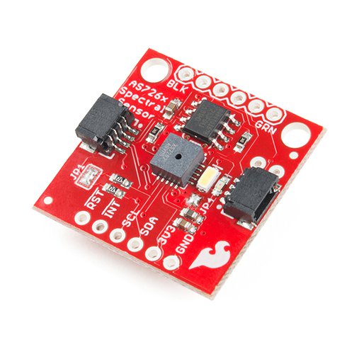 Qwiic - AS7262搭載 可視スペクトルセンサモジュール