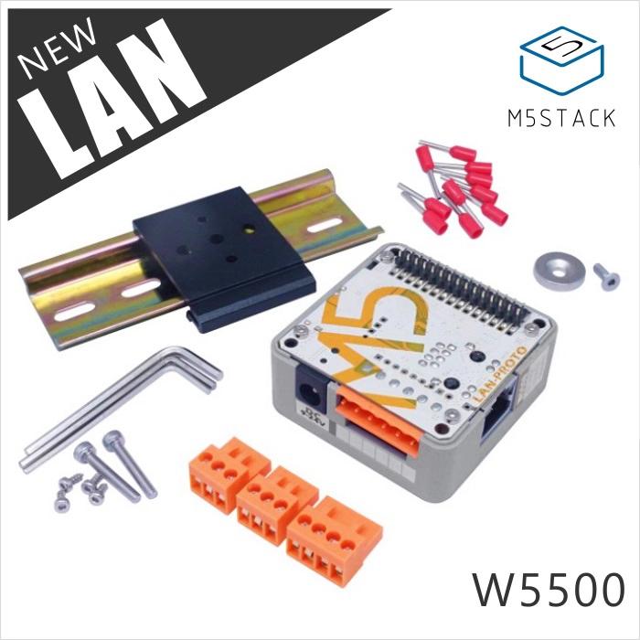 M5Stack用LANモジュール--在庫限り